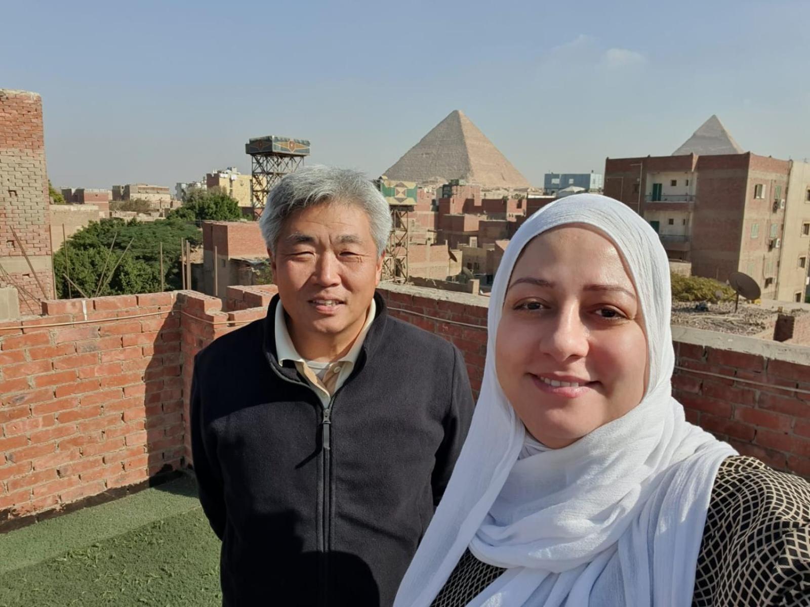 Merit Pyramids View Cairo Exterior foto